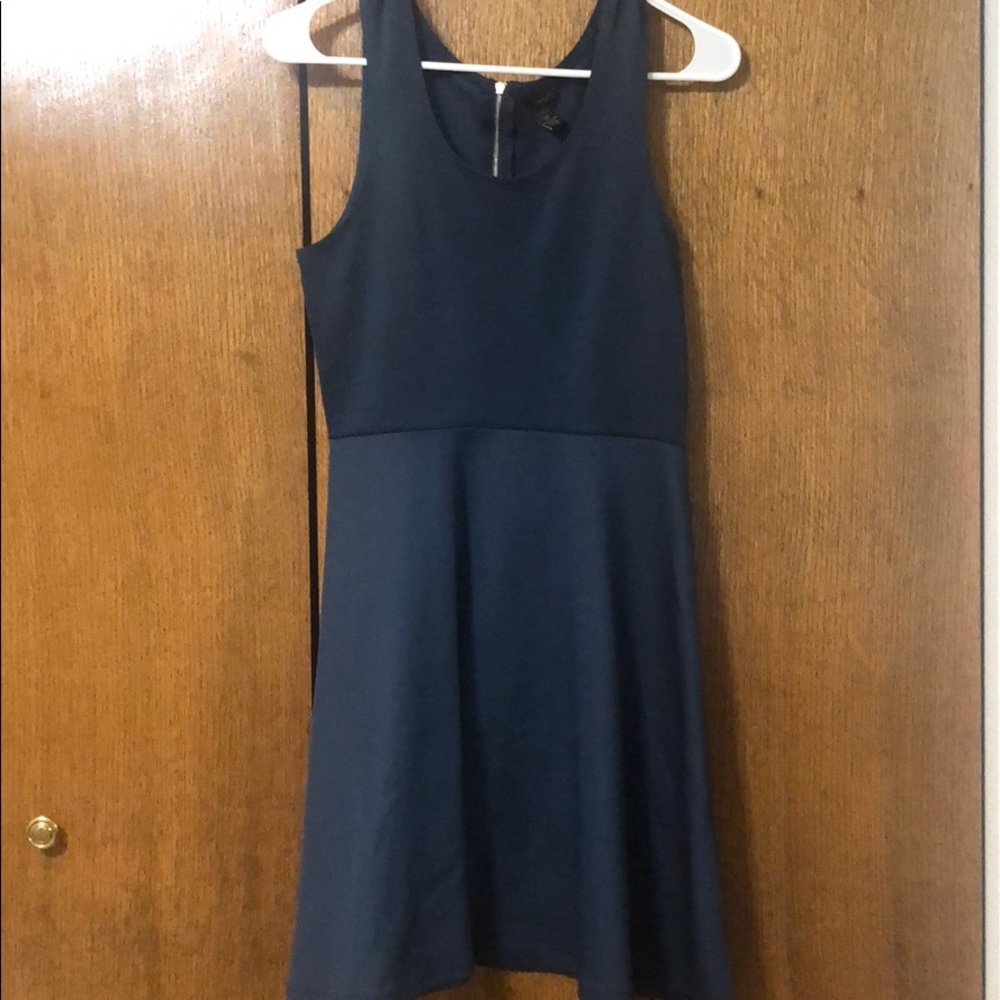 Blue dress